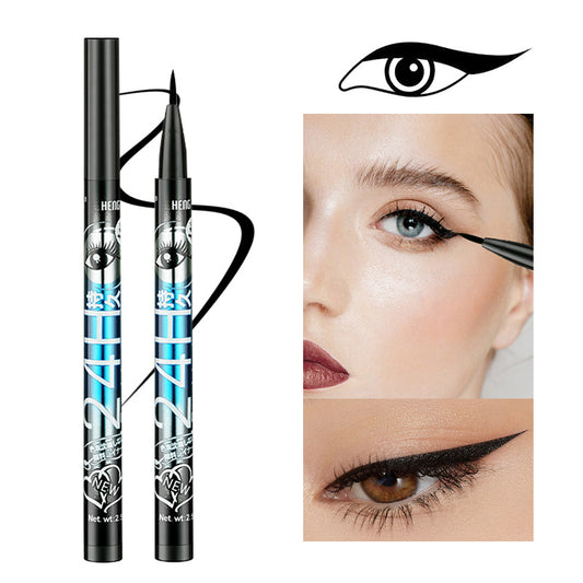 Waterproof, Long-lasting, Smudge-proof Ultra-fine Black Liquid Eyeliner